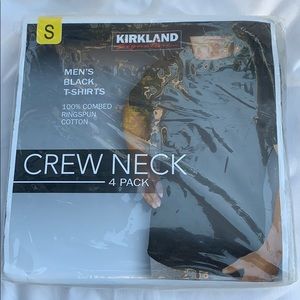 Kirkland men’s black t-shirts
